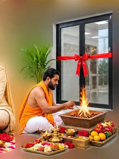 Havan for New Business Opening